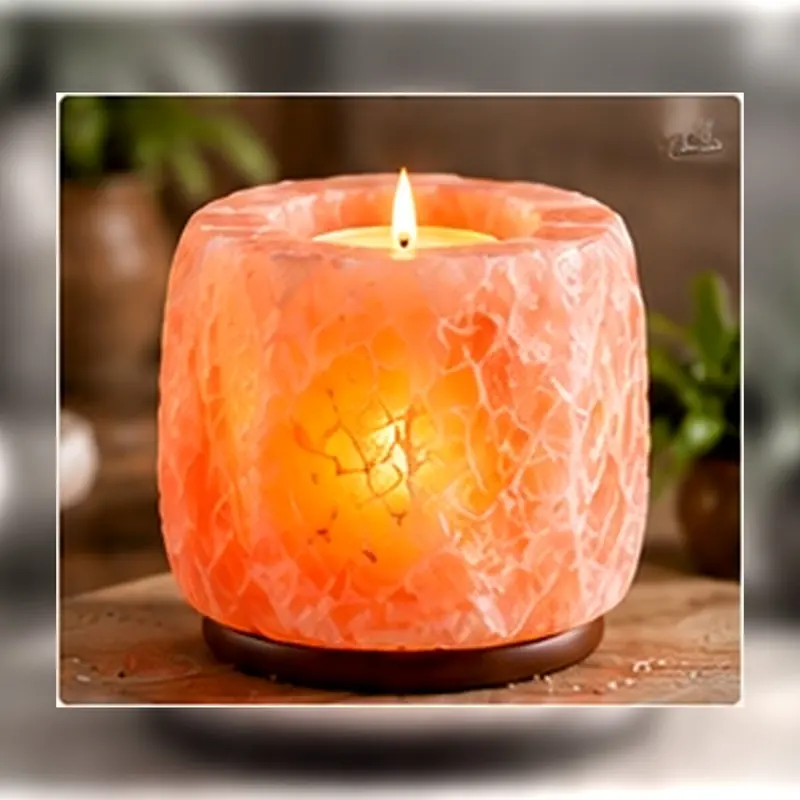 Salt Tealight Holders — Candle Holders & Tea Lights